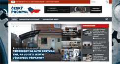 Desktop Screenshot of cesky-prumysl.cz