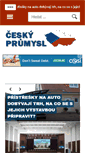 Mobile Screenshot of cesky-prumysl.cz